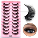 Fluffy 3D Mink Lashes Reusable Natural Volume Glam Up Fluffy 3D Mink Lashes Reusable Natural Volume Glam Up