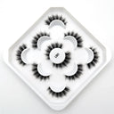 Fluffy 3D Mink Lashes Reusable Natural Volume Glam Up Fluffy 3D Mink Lashes Reusable Natural Volume Glam Up