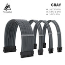 FormulaMod NCK1 PSU Extension Cable Kit Enhance PC Aesthetics FormulaMod NCK1 PSU Extension Cable Kit Enhance PC Aesthetics