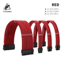 FormulaMod NCK1 PSU Extension Cable Kit Enhance PC Aesthetics FormulaMod NCK1 PSU Extension Cable Kit Enhance PC Aesthetics