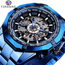 Forsining Stainless Steel Skeleton Watch Luxury Sport Wristwatch Forsining Stainless Steel Skeleton Watch Luxury Sport Wristwatch