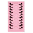 Fox Eye Glamour False Eyelashes - 10 Pairs for Looks Fox Eye Glamour False Eyelashes - 10 Pairs for Looks