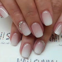 French False Nails Chic Nude White Short Square Tips Glue French False Nails Chic Nude White Short Square Tips Glue