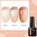 French Gel Varnish Kit Milky White Polish Salon Quality French Gel Varnish Kit Milky White Polish Salon Quality