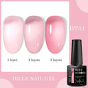 French Gel Varnish Kit Milky White Polish Salon Quality French Gel Varnish Kit Milky White Polish Salon Quality