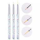 French Stripe Nail Art Liner Brush Set for DIY Manicure French Stripe Nail Art Liner Brush Set for DIY Manicure