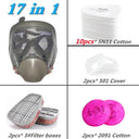 Full Face Protective Gas Mask Industrial Respirator Safety Full Face Protective Gas Mask Industrial Respirator Safety