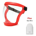 Full Face Shield: Oil-Splash Proof Safety Gear Durable Full Face Shield: Oil-Splash Proof Safety Gear Durable