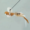 Funny Cat Feather Stick Toy Set For Engaging Kittens Funny Cat Feather Stick Toy Set For Engaging Kittens