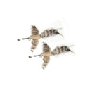 Funny Feather Cat Stick Toy with Bell Interactive Wand Fun Funny Feather Cat Stick Toy with Bell Interactive Wand Fun