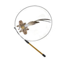 Funny Feather Cat Wand Toy With Bell Interactive Fun Funny Feather Cat Wand Toy With Bell Interactive Fun