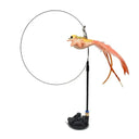 Funny Feather Cat Stick Toy with Bell Interactive Wand Fun Funny Feather Cat Stick Toy with Bell Interactive Wand Fun