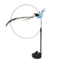 Funny Feather Cat Wand Toy With Bell Interactive Fun Funny Feather Cat Wand Toy With Bell Interactive Fun