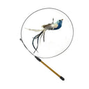 Funny Feather Cat Wand Toy With Bell Interactive Fun Funny Feather Cat Wand Toy With Bell Interactive Fun