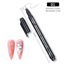 Gel Nail Art Pen Set Precision Brush Marker For Art Gel Nail Art Pen Set Precision Brush Marker For Art