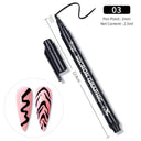 Gel Nail Art Pen Set: Precision Brush Marker for Art Gel Nail Art Pen Set: Precision Brush Marker for Art