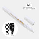 Gel Nail Art Pen Set: Precision Brush Marker for Art Gel Nail Art Pen Set: Precision Brush Marker for Art