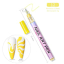 Gel Nail Art Pen Set Precision Brush Marker For Art Gel Nail Art Pen Set Precision Brush Marker For Art