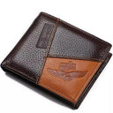 Genuine Leather Mens Wallet With Coin Pocket Stylish Purse Genuine Leather Mens Wallet With Coin Pocket Stylish Purse