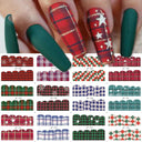 Gingerbread & Holly Festive Nail Art Stickers for Christmas Gingerbread & Holly Festive Nail Art Stickers for Christmas