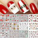 Gingerbread & Holly Festive Nail Art Stickers for Christmas Gingerbread & Holly Festive Nail Art Stickers for Christmas