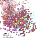 Glam Valentine’s Heart Nail Glitter Kit for Creative DIY Manicures Glam Valentine’s Heart Nail Glitter Kit for Creative DIY Manicures