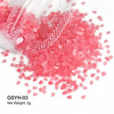 Glam Valentine’s Heart Nail Glitter Kit for Creative DIY Manicures Glam Valentine’s Heart Nail Glitter Kit for Creative DIY Manicures