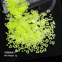 Glam Valentine’s Heart Nail Glitter Kit for Creative DIY Manicures Glam Valentine’s Heart Nail Glitter Kit for Creative DIY Manicures