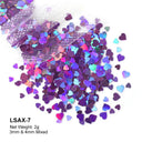 Glam Valentine’s Heart Nail Glitter Kit for Creative DIY Manicures Glam Valentine’s Heart Nail Glitter Kit for Creative DIY Manicures