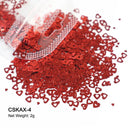 Glam Valentine’s Heart Nail Glitter Kit for Creative DIY Manicures Glam Valentine’s Heart Nail Glitter Kit for Creative DIY Manicures