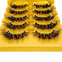 Glamorous 3D Faux Mink Eyelashes Handmade Variety Pack Set Glamorous 3D Faux Mink Eyelashes Handmade Variety Pack Set