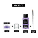 Glamour Nail Glitter Set: Sparkling Acrylic Manicure Kit Glamour Nail Glitter Set: Sparkling Acrylic Manicure Kit