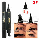 Glitter Eyeliner Stamp Duo: 7 Color Fast Dry Eye Liner Glitter Eyeliner Stamp Duo: 7 Color Fast Dry Eye Liner