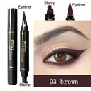 Glitter Eyeliner Stamp Duo: 7 Color Fast Dry Eye Liner Glitter Eyeliner Stamp Duo: 7 Color Fast Dry Eye Liner