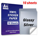 Glossy Label Sticker Paper Premium A4 Inkjet Printable Glossy Label Sticker Paper Premium A4 Inkjet Printable