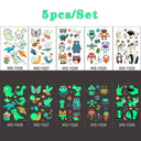 Glow-in-the-Dark Kids' Fantasy Tattoo Set Enchanting Skin Art Glow-in-the-Dark Kids' Fantasy Tattoo Set Enchanting Skin Art