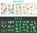 Glow-in-the-Dark Kids' Fantasy Tattoo Set Enchanting Skin Art Glow-in-the-Dark Kids' Fantasy Tattoo Set Enchanting Skin Art