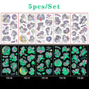 Glow-in-the-Dark Kids' Fantasy Tattoo Set Enchanting Skin Art Glow-in-the-Dark Kids' Fantasy Tattoo Set Enchanting Skin Art