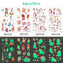 Glow-in-the-Dark Kids' Fantasy Tattoo Set Enchanting Skin Art Glow-in-the-Dark Kids' Fantasy Tattoo Set Enchanting Skin Art