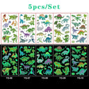 Glow-in-the-Dark Kids' Fantasy Tattoo Set Enchanting Skin Art Glow-in-the-Dark Kids' Fantasy Tattoo Set Enchanting Skin Art