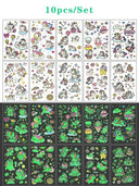 Glow-in-the-Dark Kids' Fantasy Tattoo Set Enchanting Skin Art Glow-in-the-Dark Kids' Fantasy Tattoo Set Enchanting Skin Art