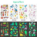 Glow-in-the-Dark Kids' Fantasy Tattoo Set Enchanting Skin Art Glow-in-the-Dark Kids' Fantasy Tattoo Set Enchanting Skin Art