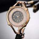 Gold Bracelet Watch: Elegant Timepiece with Bangle Style Gold Bracelet Watch: Elegant Timepiece with Bangle Style