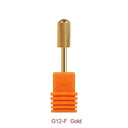 Golden Carbide Nail Drill Set Precision Care Kit For Nails Golden Carbide Nail Drill Set Precision Care Kit For Nails