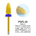 Golden Carbide Nail Drill Set Precision Care Kit For Nails Golden Carbide Nail Drill Set Precision Care Kit For Nails