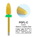 Golden Carbide Nail Drill Set Precision Care Kit For Nails Golden Carbide Nail Drill Set Precision Care Kit For Nails
