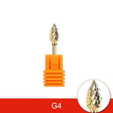 Golden Carbide Nail Drill Set Precision Care Kit For Nails Golden Carbide Nail Drill Set Precision Care Kit For Nails