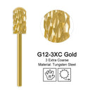 Golden Carbide Nail Drill Set Precision Care Kit For Nails Golden Carbide Nail Drill Set Precision Care Kit For Nails