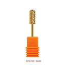 Golden Carbide Nail Drill Set: Precision Care Kit for Nails Golden Carbide Nail Drill Set: Precision Care Kit for Nails