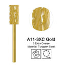 Golden Carbide Nail Drill Set Precision Care Kit For Nails Golden Carbide Nail Drill Set Precision Care Kit For Nails